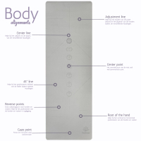 Yogamat Chakra Pearl Grey